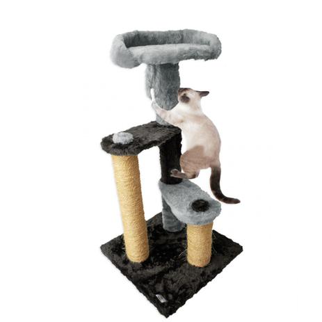 Arranhador Modelo Escada para Gatos 90x46 Cm Cinza com Chumbo  Mimos de Bichos é boa?