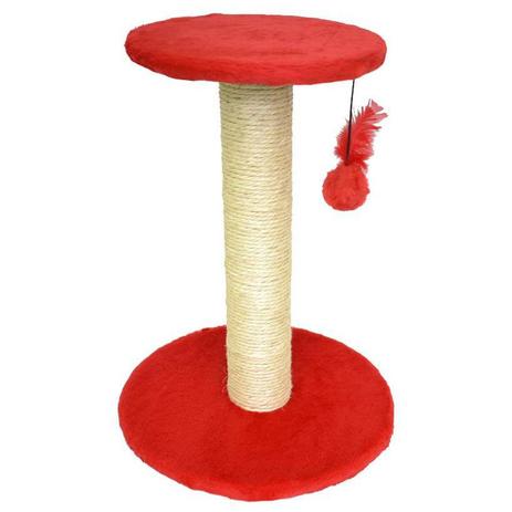 Arranhador para Gatos 2 plataformas Pelúcia e Sisal 40x55cm - São pet é boa?