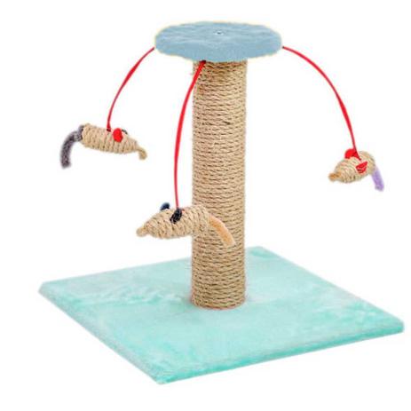 Arranhador Para Gatos Carrossel Medio Azul - Murano Menor preço em Arranhador Para Gatos Carrossel Medio Azul - Murano