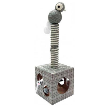 Arranhador Para Gatos Modelo Caixa Divertida - Murano Menor preço em Arranhador Para Gatos Modelo Caixa Divertida - Murano