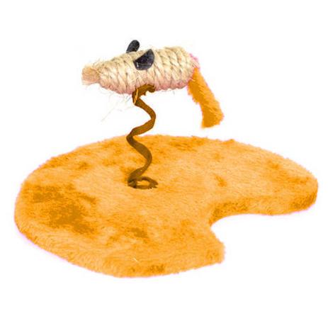 Arranhador Para Gatos Modelo Mola Rato Caramelo - Murano Menor preço em Arranhador Para Gatos Modelo Mola Rato Caramelo - Murano