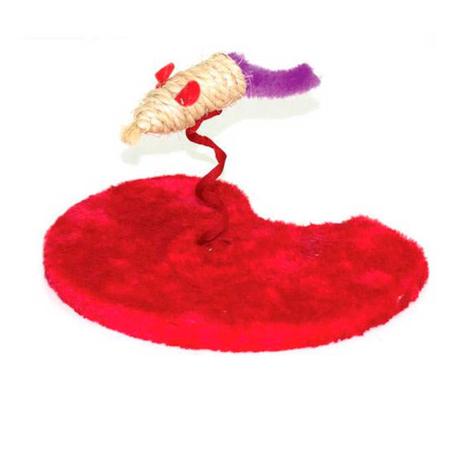 Arranhador Para Gatos Modelo Mola Rato Vermelho - Murano Menor preço em Arranhador Para Gatos Modelo Mola Rato Vermelho - Murano