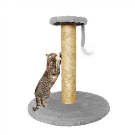 Arranhador para Gatos Torre 55x51cm Peluciado com Sisal Cinza Mimos é ruim? Arranhador para Gatos Torre 55x51cm Peluciado com Sisal Cinza Mimos é boa?