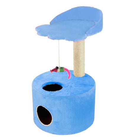 Arranhador Para Gatos Tubo Pata Azul - Murano Menor preço em Arranhador Para Gatos Tubo Pata Azul - Murano