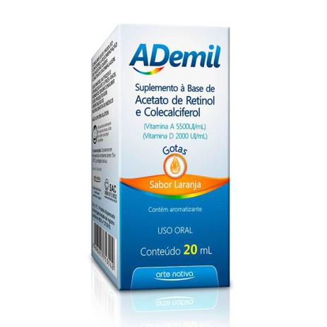 Arte Nativa Ademil Gotas 20ml Menor preço em Arte Nativa Ademil Gotas 20ml