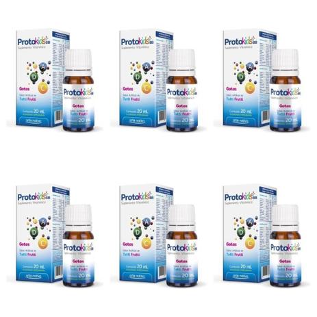 Arte Nativa Protokids Bb Tutti Frutti Gotas 20ml (Kit C/06) Menor preço em Arte Nativa Protokids Bb Tutti Frutti Gotas 20ml (Kit C/06)