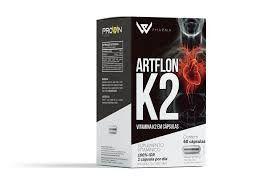 Artflon K2 60cp - Vitamina K + Cálcio - PROWIN Menor preço em Artflon K2 60cp - Vitamina K + Cálcio - PROWIN