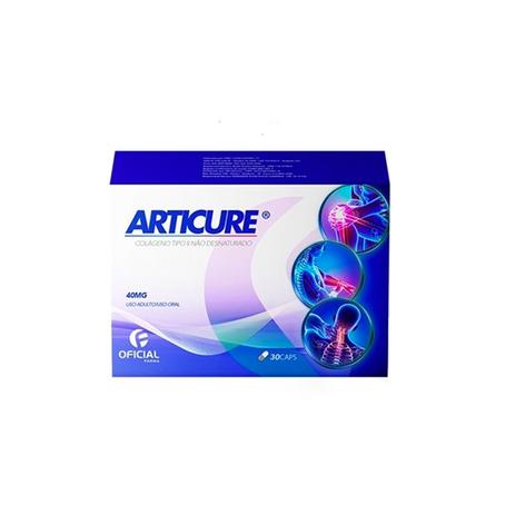 Articure 40MG 30 Cápsulas (Colágeno tipo II) - Oficialfarma Menor preço em Articure 40MG 30 Cápsulas (Colágeno tipo II) - Oficialfarma