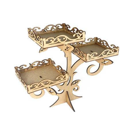 Árvore De Doces Arabesco MDF Cru 6mm E 3mm - Madeira e design é ruim? Árvore De Doces Arabesco MDF Cru 6mm E 3mm - Madeira e design é boa?