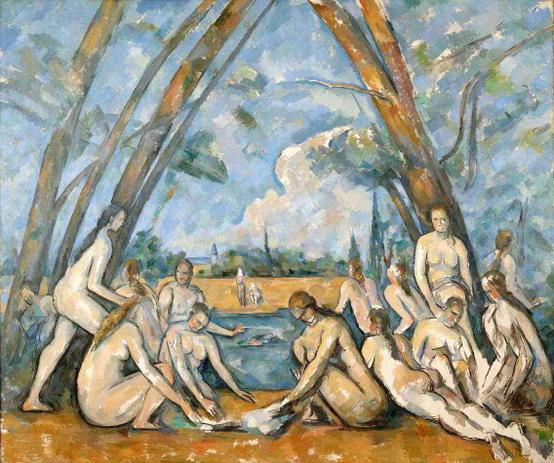 As Grandes Banhistas - Paul Cézanne - Tela 30x36 Para Quadro - Santhatela Menor preço em As Grandes Banhistas - Paul Cézanne - Tela 30x36 Para Quadro - Santhatela