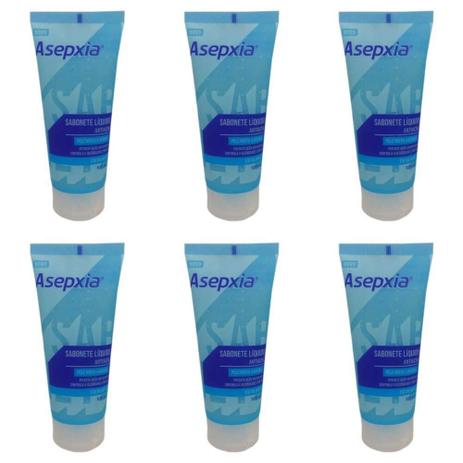 Asépxia Sabonete Esfoliante Facial 100ml (Kit C/06) Menor preço em Asépxia Sabonete Esfoliante Facial 100ml (Kit C/06)