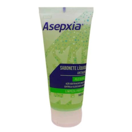 Asépxia Sabonete Líquido Facial Limpeza Profunda 100ml Menor preço em Asépxia Sabonete Líquido Facial Limpeza Profunda 100ml