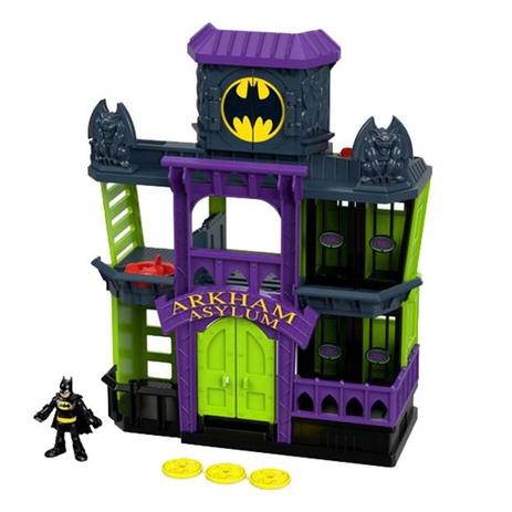 Asilo Arkham Playset Imaginext FDX24 Dc Comics Menor preço em Asilo Arkham Playset Imaginext FDX24 Dc Comics