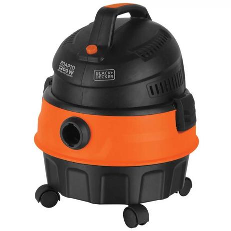 Aspirador de Pó e Água Black+Decker 1200W 10Lt c/ Sopro Filtro HEPA BDAP10 - Black e decker Menor preço em Aspirador de Pó e Água Black+Decker 1200W 10Lt c/ Sopro Filtro HEPA BDAP10 - Black e decker