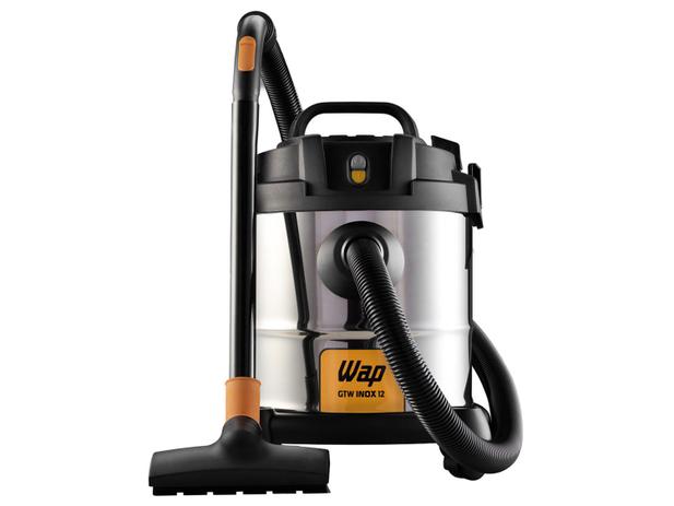 Aspirador de Pó e Água Wap 1400W - GTW 12 Preto e Prata