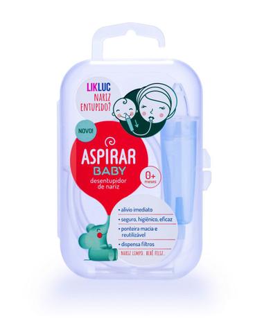 Aspirador Nasal Aspirar Baby com estojo LikLuc Menor preço em Aspirador Nasal Aspirar Baby com estojo LikLuc