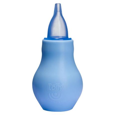 Aspirador Nasal Azul - Lolly Menor preço em Aspirador Nasal Azul - Lolly