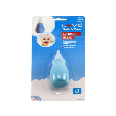 Aspirador Nasal Azul - Love Menor preço em Aspirador Nasal Azul - Love