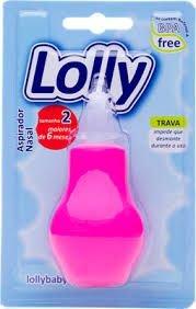Aspirador Nasal Lolly Tamanho 2/ R. 3672 Rosa - Lolly baby Menor preço em Aspirador Nasal Lolly Tamanho 2/ R. 3672 Rosa - Lolly baby