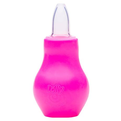 Aspirador Nasal Rosa - Lolly Menor preço em Aspirador Nasal Rosa - Lolly