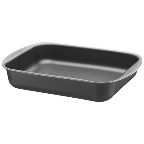 Assadeira Funda Alumínio 40 cm Brasil Preta - Tramontina Menor preço em Assadeira Funda Alumínio 40 cm Brasil Preta - Tramontina