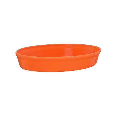 Assadeira Oval Grande Laranja - Mondoceram Menor preço em Assadeira Oval Grande Laranja - Mondoceram