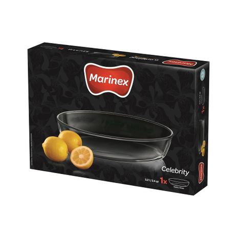 Menor preço em Assadeira Oval Média 3,2L Celebrity Marinex