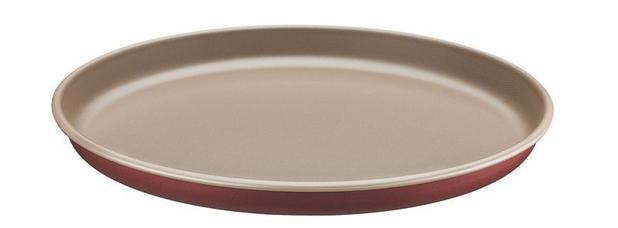 Menor preço em Assadeira Para Pizza Alumínio Antiaderente Tramontina Brasil 35 cm Vermelha 20058/735