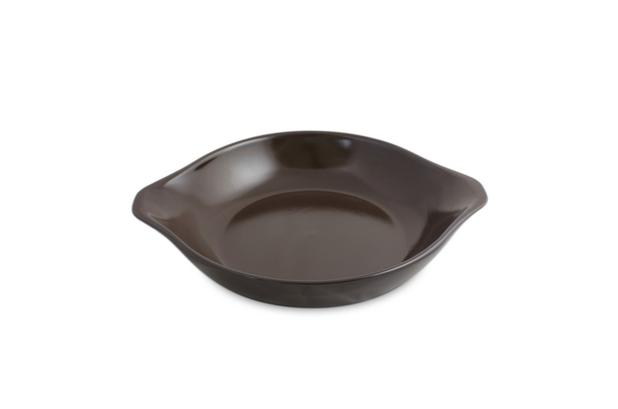 Assadeira redonda c/aba de cerâmica ceraflame 20cm 500ml - chocolate Menor preço em Assadeira redonda c/aba de cerâmica ceraflame 20cm 500ml - chocolate