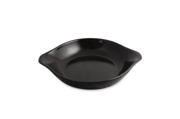 Assadeira redonda c/aba de cerâmica ceraflame 20cm 500ml - preto Menor preço em Assadeira redonda c/aba de cerâmica ceraflame 20cm 500ml - preto