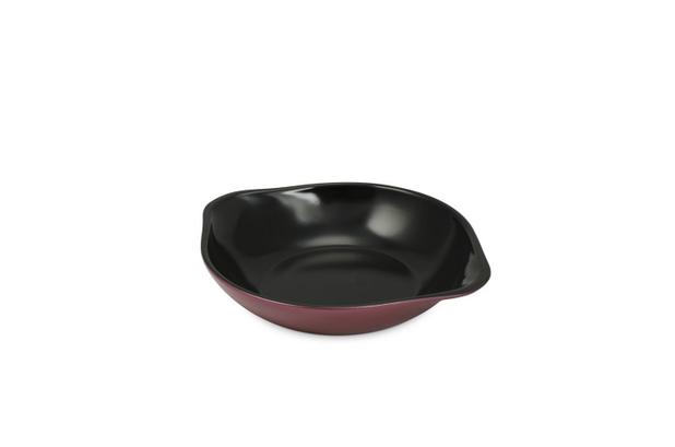 Assadeira redonda c/aba de cerâmica ceraflame 20cm 500ml - rose gold Menor preço em Assadeira redonda c/aba de cerâmica ceraflame 20cm 500ml - rose gold