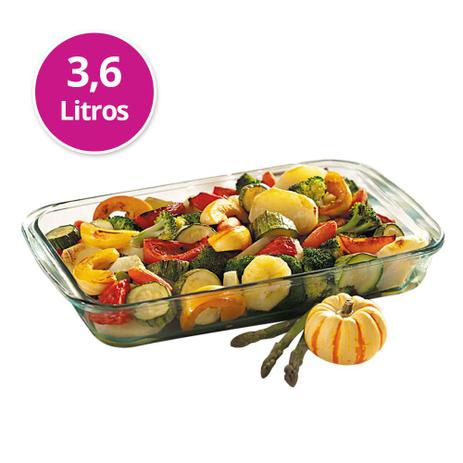 Assadeira Retangular 35cm 3,6 Litros Torta Lasanha Forno - Casa linda Menor preço em Assadeira Retangular 35cm 3,6 Litros Torta Lasanha Forno - Casa linda