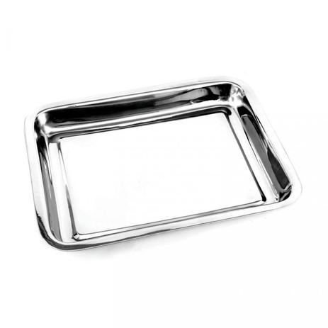 Assadeira Retangular em Inox 30x40cm Forma para Assar - HK - Carisma Menor preço em Assadeira Retangular em Inox 30x40cm Forma para Assar - HK - Carisma