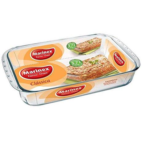 Assadeira Retangular Funda Média - 3,7 L Lasanheira Marinex Menor preço em Assadeira Retangular Funda Média - 3,7 L Lasanheira Marinex
