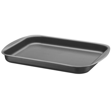 Assadeira Retangular Rasa com Revestimento Interno Antiaderente Brasil Tramontina - Grafite / 22 Cm Menor preço em Assadeira Retangular Rasa com Revestimento Interno Antiaderente Brasil Tramontina - Grafite / 22 Cm