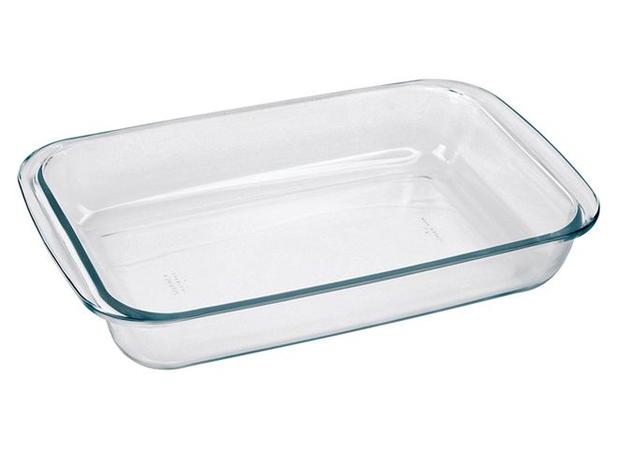 Assadeira Vidro Retangular 1,6 L Pequena Nadir - STM 006 Menor preço em Assadeira Vidro Retangular 1,6 L Pequena Nadir - STM 006