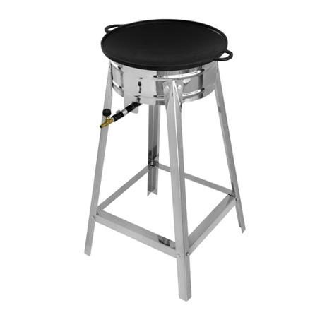 Assador Picanheiro Em Inox Com Disco De Ferro Fundido - Kenok Menor preço em Assador Picanheiro Em Inox Com Disco De Ferro Fundido - Kenok
