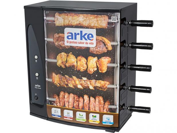 Assador Rotativo Elétrico Vitta Smart - 05 5 Espetos 220V - Arke é boa?