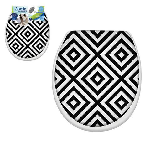 Assento com tampa para vaso sanitário decorado Art House é boa?