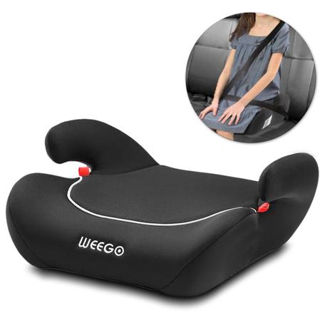 Assento Elevação Infantil Automotivo 22 A 36kg Turbooster Weego Para Criança Preto Cinza Universal - Multilaser Menor preço em Assento Elevação Infantil Automotivo 22 A 36kg Turbooster Weego Para Criança Preto Cinza Universal - Multilaser
