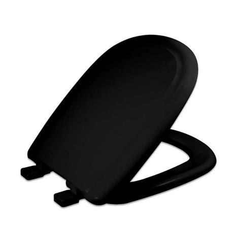 Assento em Polipropileno Soft Close para Louça Sabatini Tupan Preto Menor preço em Assento em Polipropileno Soft Close para Louça Sabatini Tupan Preto