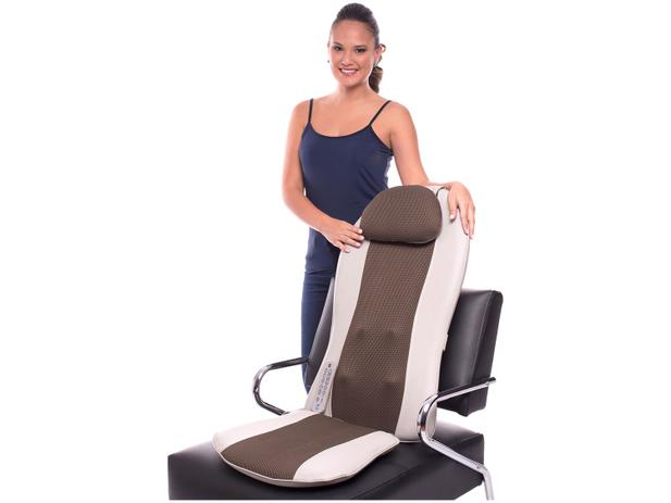 Assento Massageador 5 Tipos de Massagem - Relaxmedic Back Shiatsu Seat Menor preço em Assento Massageador 5 Tipos de Massagem - Relaxmedic Back Shiatsu Seat