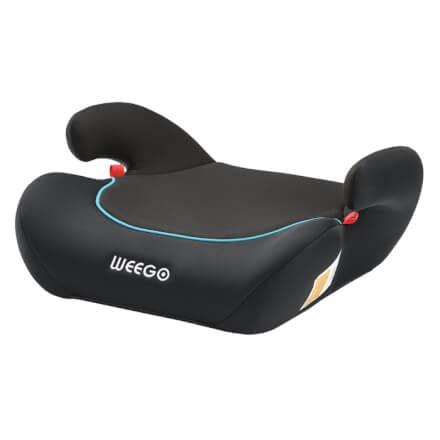 Assento Para Automóvel Turbooster - 22 até 36kg - Preto/Azul - Weego Menor preço em Assento Para Automóvel Turbooster - 22 até 36kg - Preto/Azul - Weego
