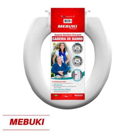 Assento para Cadeira de Banho Fechado Mebuki Menor preço em Assento para Cadeira de Banho Fechado Mebuki