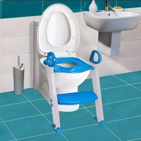 Assento Redutor Com Escada Toilet Training Azul Clingo C2503 é boa?