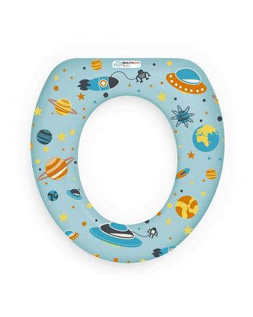 Assento Redutor para Vaso Sanitário Soft Seat Azul - Multikids Menor preço em Assento Redutor para Vaso Sanitário Soft Seat Azul - Multikids
