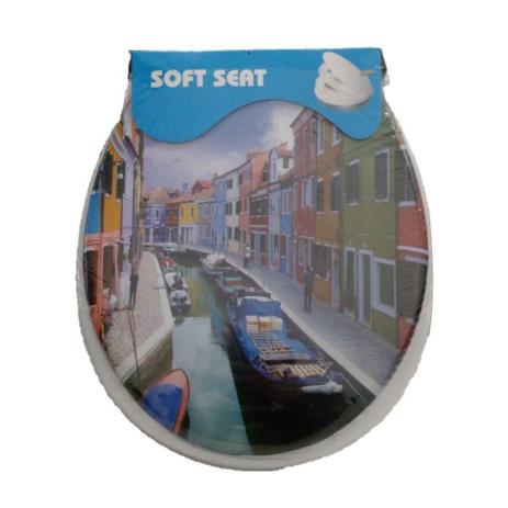 Assento Sanitário Adulto Estampa Torcello-SOFT SEAT é boa?