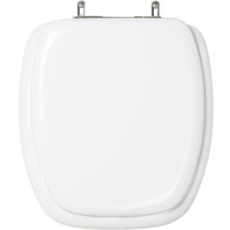 Assento Sanitario Almofadado Alamo Branco para Vaso Santa Clara - Pontto lavabo Menor preço em Assento Sanitario Almofadado Alamo Branco para Vaso Santa Clara - Pontto lavabo