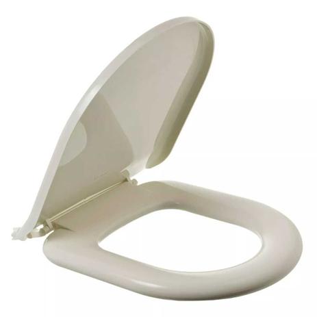Assento Sanitário Almofadado Astra Calypso Biscuit Menor preço em Assento Sanitário Almofadado Astra Calypso Biscuit