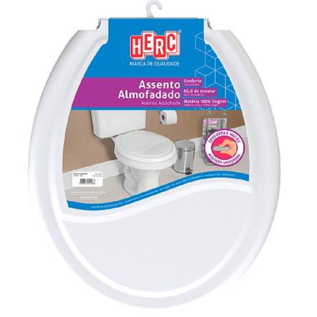 Assento sanitario almofadado branco - herc é boa?